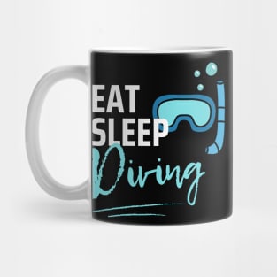 Eat Sleep Diving Mug